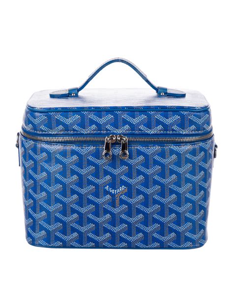 blue goyard makeup bag|goyard bag price list.